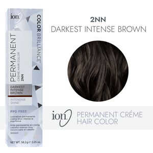 Intensive Shine 3N Dark Natural Brown Demi Permanent Creme Hair Color