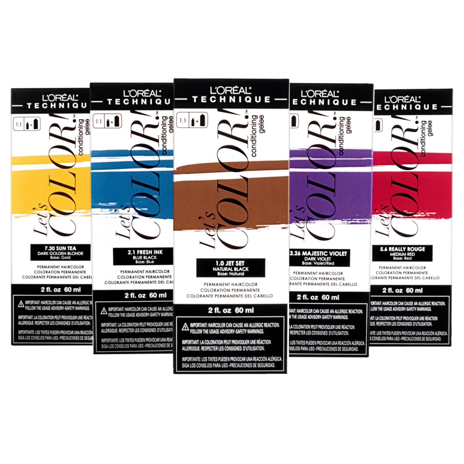 L'Oreal Let's COLOR! Conditioning Gelee Permanent Hair Color