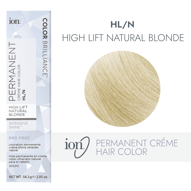 HL-N Hi Lift Natural Blonde Permanent Creme Hair Color