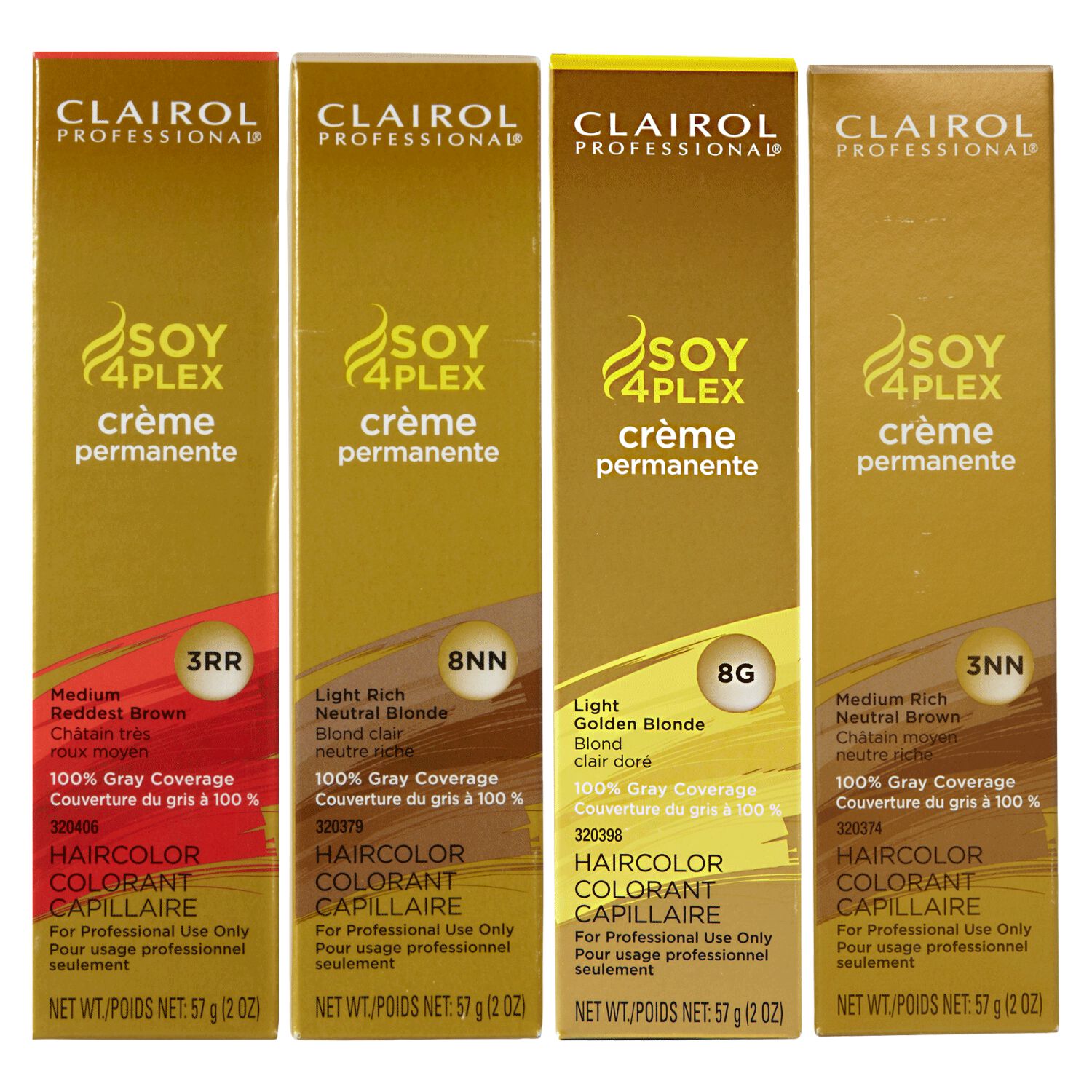 Soy4plex Premium Permanente Crème Hair Color By Clairol Professional Permanent Hair Color 