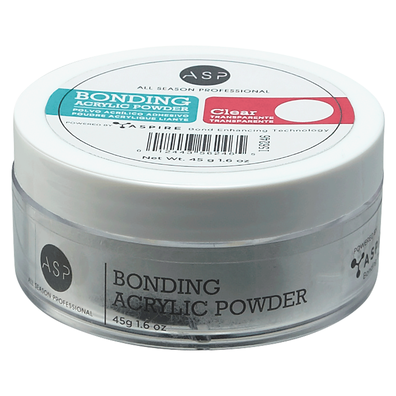 ASP Clear Bonding Acrylic Powder 1.6 oz