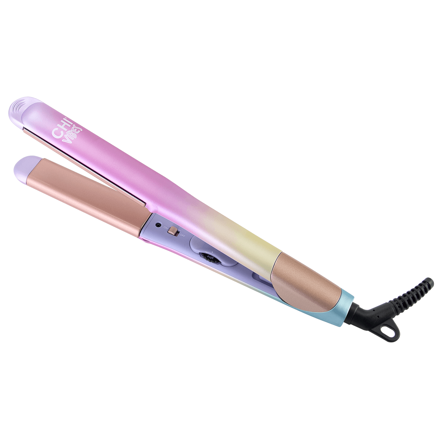 How hot does a outlet chi hair straightener get